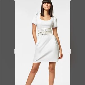 NY&Co. white dress with pockets, size Medium